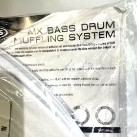 E9G4-EMB30BD EVANS Mx Bass Drum Muffling Damping Arcs #3 E9G4-EMB30BD EVANS Mx Bass Drum Muffling Damping Arcs #3