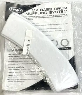 E9G4-EMB30BD EVANS Mx Bass Drum Muffling Damping Arcs E9G4-EMB30BD EVANS Mx Bass Drum Muffling Damping Arcs