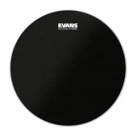 Evans Sb14mhb Hybrid Black Marching Snare Drum Head - Band 14 Inch