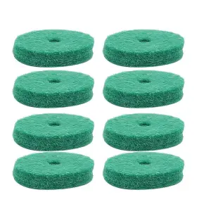 Fafeims Fafeimsgs6n2u7v0p Piano Key Felt Washers 90 Pieces Round Green Leveling Pads 0.87 X 0