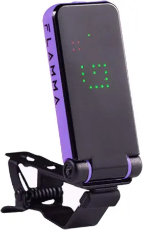 FT01 FLAMMA Guitar Tuner Clip Electric Bass
