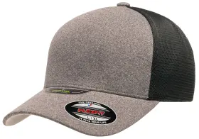 5511UP FLEXFIT Melange Unipanel Trucker Cap Heather 5511UP FLEXFIT Melange Unipanel Trucker Cap Heather