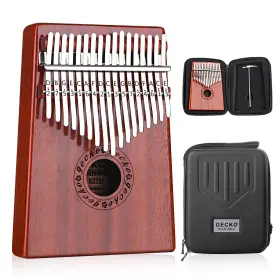 K17MBR GECKO Kalimba Keys Thumb Piano Waterproof Box Tune K17MBR GECKO Kalimba Keys Thumb Piano Waterproof Box Tune