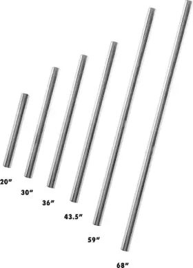 SC-GPR59 GIBRALTAR Straight Rack Tube
