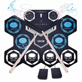 652261919876 GIMIGO Drum Set Pad Multicolor
