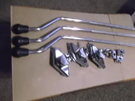 G4825 GRETSCH Hinged Diamond Plate Tom Floor Brackets Legs G4825 GRETSCH Hinged Diamond Plate Tom Floor Brackets Legs