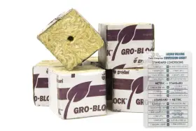636676822327 GRODAN Rockwool Mini Blocks Pack 636676822327 GRODAN Rockwool Mini Blocks Pack