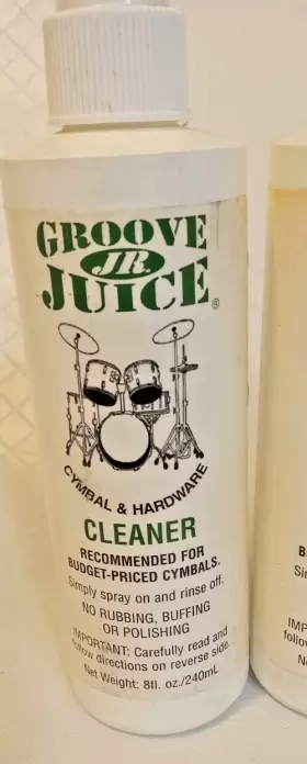 Gjcc GROOVE JUICE Cymbal Cleaner Bottles #2 Gjcc GROOVE JUICE Cymbal Cleaner Bottles #2