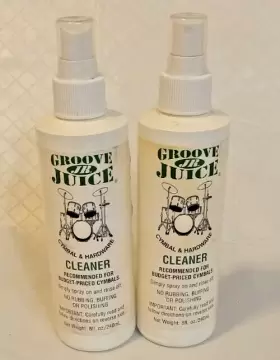 Gjcc GROOVE JUICE Cymbal Cleaner Bottles Gjcc GROOVE JUICE Cymbal Cleaner Bottles