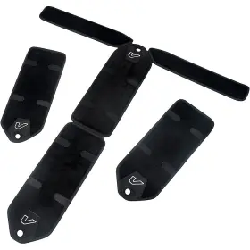 Nm-blk-dbl GRUV GEAR Nanomat Double Drum Pedal Mat