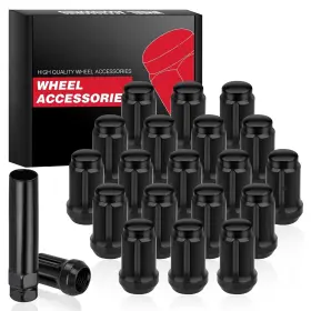 LS010 GSNIZ Closed End Bulge Acorn Lug Nuts Key Thread