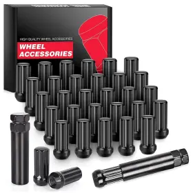 LS014 GSNIZ Lug Nuts Closed Spline Forged Tuner