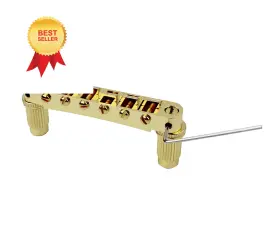 G-BRIDGE-002-GM003-GOLD GUYKER Guitar Saddle Tune Matic Studs