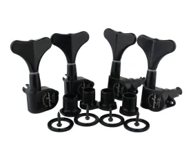 Guyker G-tuner-047gk150black4r Guitar Bass Tuners 4 For Right - 1 17 Ratio Black