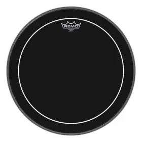 3700599 HAL LEONARD Bass Pinstripe Ebony Remo Drum Heads