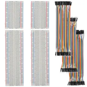 HR-BBJW-5V124P HUAREW Breadboard Jumper Wires Tie Points Poi