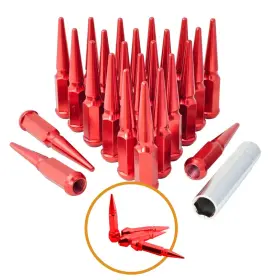 118-1415-RE24 HUNTING HORSE Wheel Spike Lug Nut Bulge Seat