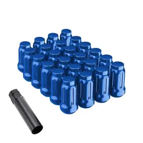 315-12-20-24BU-J HUNTING HORSE Closed End Lug Nuts Tall Hex