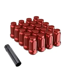 315-1215-20RE-J HUNTING HORSE Spline Lug Nuts Set Tall Hex