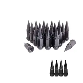 318-12-BK20 HUNTING HORSE Wheel Spike Lug Set Nut Cone Bu