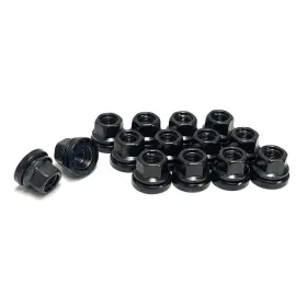 872-1415-BK20-J HUNTING HORSE Set Lug Nuts Tall Hex