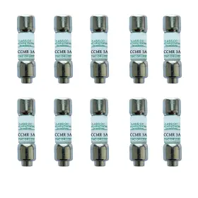 Igksxt Ccmr-3 10-pack New Ccmr 3a Ccmr003 Ccmr-3a 600vac Time Delay Fuse
