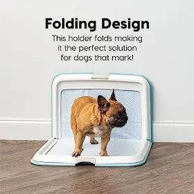 301565 IRIS USA Pee Pad Holder Marking Leg Lifting Dog #2