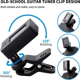 MANUFACTURER-JOYO-0JTCP-0010 JOYO Guitar Tuner Capo Picks #2