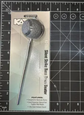 Kt-tbb KAT PERCUSSION Silent Strike Bass Drum Beater