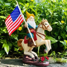 QMZR01 KEONSEN Garden Gnomes Statues Yard Decorations