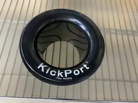 KP2BL KICKPORT Bass Drum Resonant Head Enhancer Ring Kick
