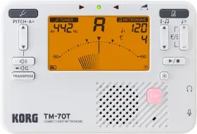 TM70TWH KORG Tuner Metronome Sound Transpose