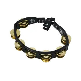 Latin Percussion 731201386814 Lp175 Cyclops Mountable Brass Tambourine Black