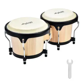 BG-45 LESAGE Bongos Drum Kids Starter Natu