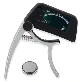 LIEBEWHAV8YT1WH4S2565-11 LIEBEWH Guitar Capo Tuner Clip Lcd