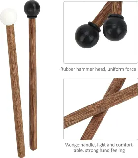 LIEBEWHB9OR8645HV2603 LIEBEWH Steel Tongue Drum Mallet Rubber #3