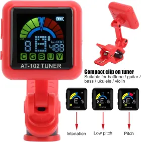 LIEBEWHSGRNX9MK182566-11 LIEBEWH Guitar Tuner Violin Usb Clip #3