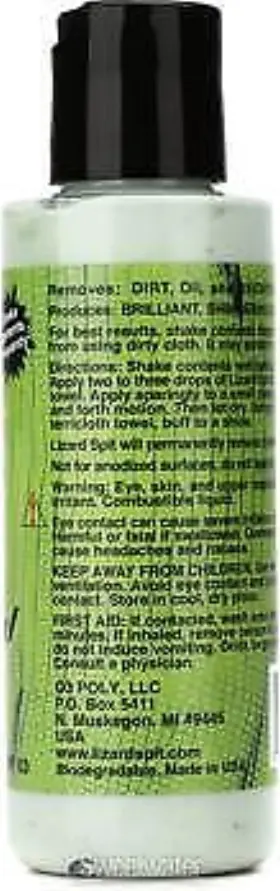 MP-03 LIZARD SPIT Cymbal Polish Raw Bottle #3 MP-03 LIZARD SPIT Cymbal Polish Raw Bottle #3