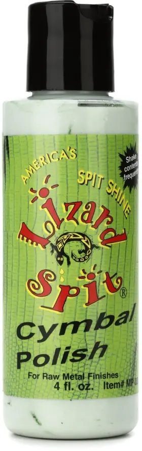 MP-03 LIZARD SPIT Cymbal Polish Raw Bottle MP-03 LIZARD SPIT Cymbal Polish Raw Bottle