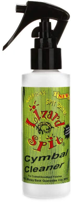 MP-07 LIZARD SPIT Cymbal Cleaner Coated Spray Bottle MP-07 LIZARD SPIT Cymbal Cleaner Coated Spray Bottle