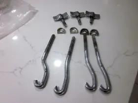 LP215A-1 LP Latin Percussion Conga Lugs Wing Nuts #2