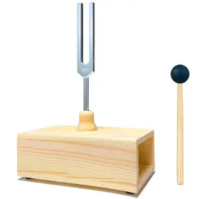 528-HZ-TUNING-FORK LROWVENU Resonance Box Wood 528-HZ-TUNING-FORK LROWVENU Resonance Box Wood