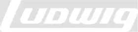 P0414W LUDWIG Bass Drum Sticker Decal