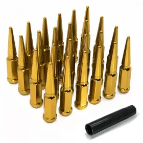 9-16-18-24PCS LUJIANI Wheel Spike Lug Nut Socket
