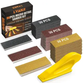 MDSK001 LVANJI Micro Detail Sander Updated Mini Sanding Block