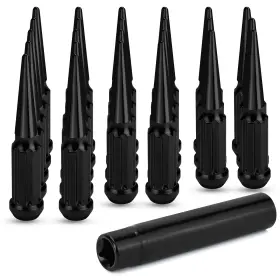 YC020-24BK MEILUNBS Spike Lug Nuts Tall Acorn Socket Key YC020-24BK MEILUNBS Spike Lug Nuts Tall Acorn Socket Key