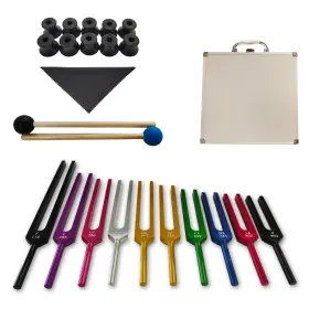 772168465518 MIMIRACLE Solfeggio Tuning Forks Set Unweighted
