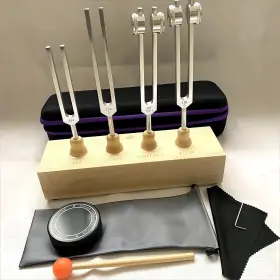 772168465808 MIMIRACLE Resonance Tuning Forks Healing Set