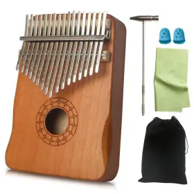 MK-17K MQEBEOUYS Kalimba Thumb Piano Keys Study Instruction
