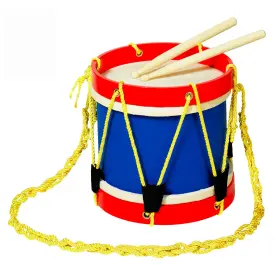 30808 MUSICUBE Kids Drum Set Strap Wooden Sticks